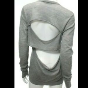 A.L.C 100% merino wool cut out back sweater